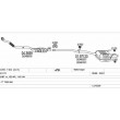 Výfukový systém MERCEDES C250 - T202 2.5 2497ccm 110kw Stationwagon