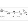 Výfukový systém MERCEDES E220 - T210 2.2 2151ccm 92kw Stationwagon