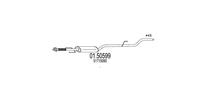 STRED.FIAT.DOBLO  1.6 16V