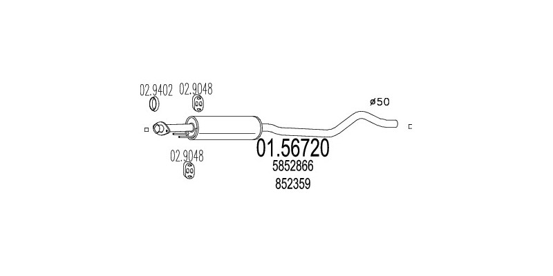 STRED.OPEL.ASTRA A 1.8 2.0